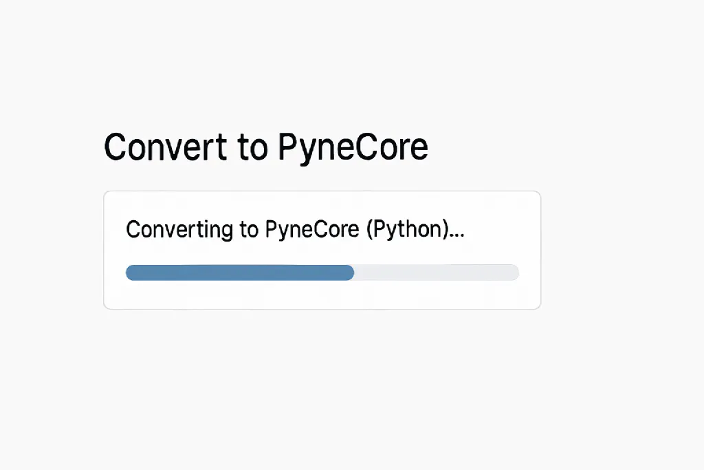 Convert to Python
